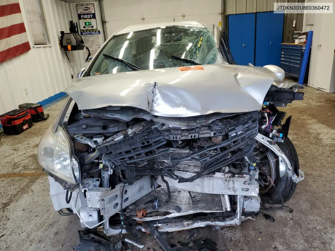 JTDKN3DU8E0360472 2014 Toyota Prius