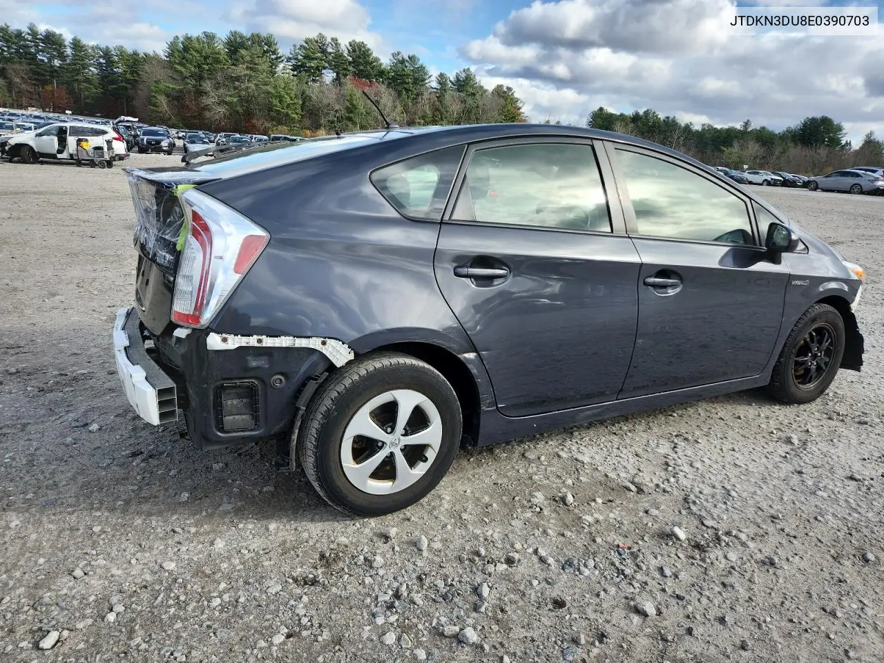 JTDKN3DU8E0390703 2014 Toyota Prius