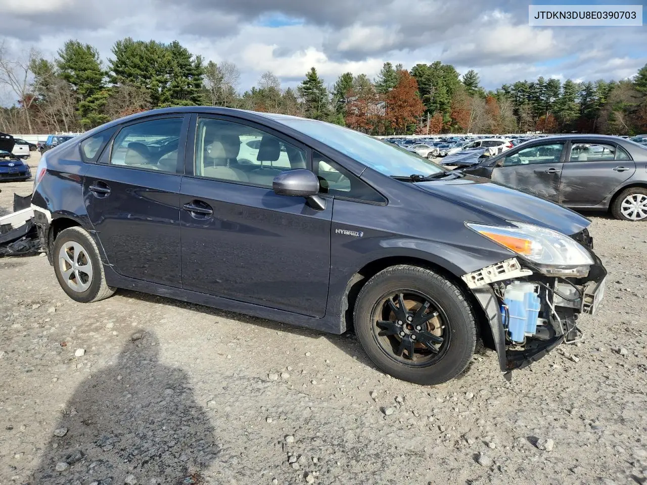 JTDKN3DU8E0390703 2014 Toyota Prius