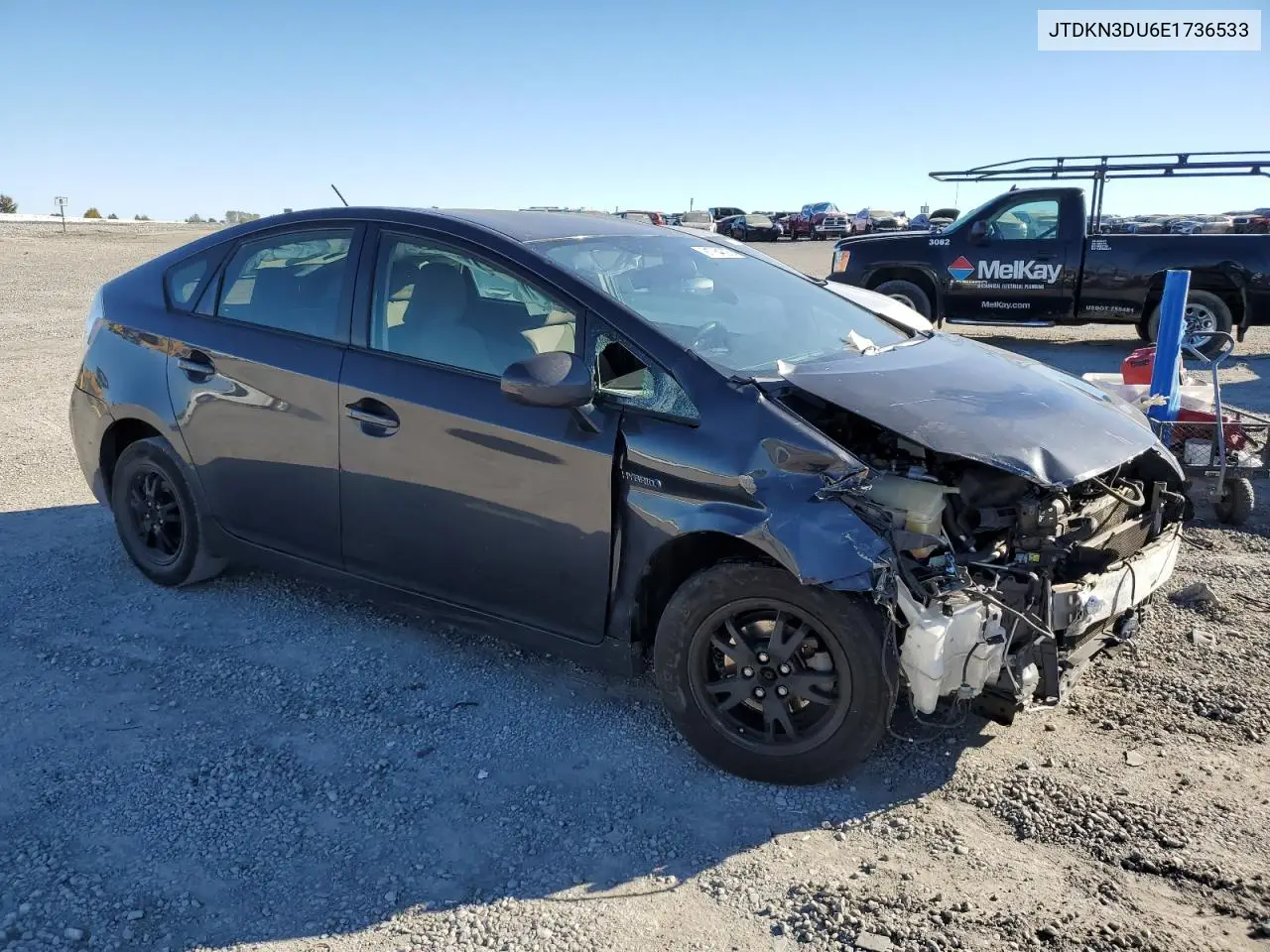 JTDKN3DU6E1736533 2014 Toyota Prius