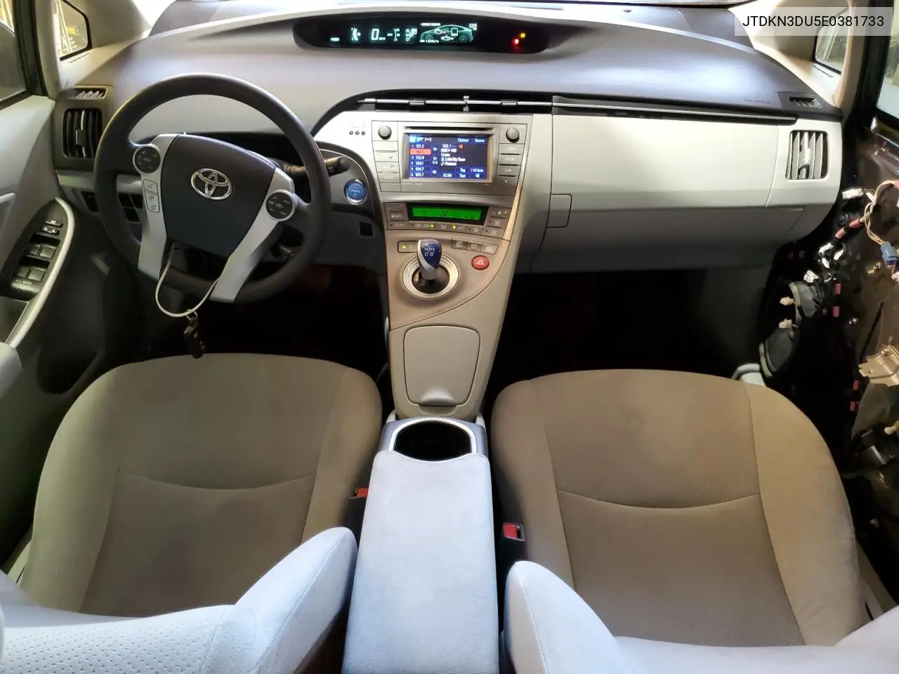 JTDKN3DU5E0381733 2014 Toyota Prius