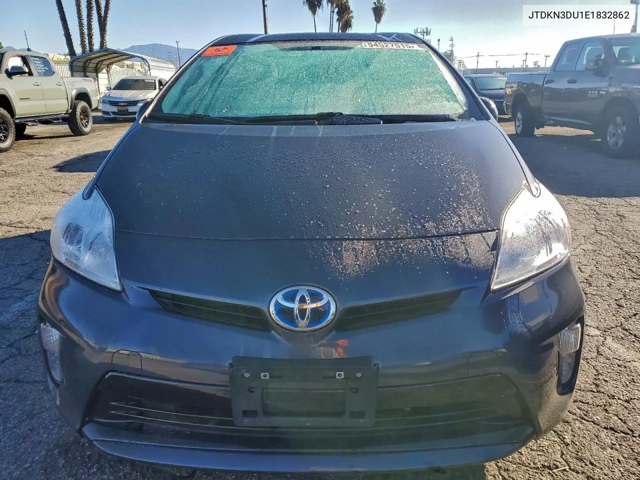 JTDKN3DU1E1832862 2014 Toyota Prius