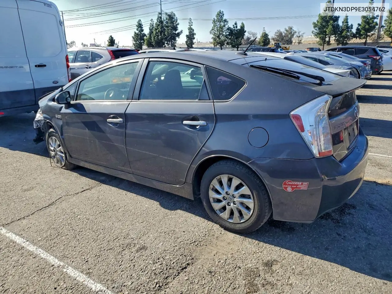 JTDKN3DP9E3054762 2014 Toyota Prius Plug-In