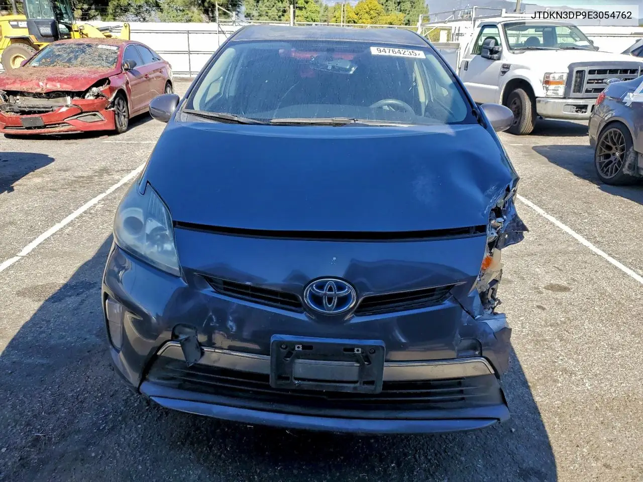 JTDKN3DP9E3054762 2014 Toyota Prius Plug-In