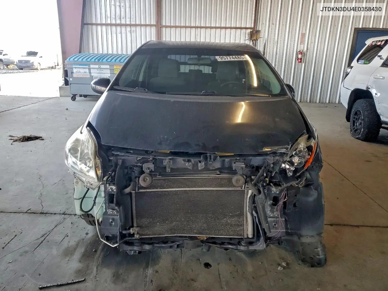 JTDKN3DU4E0358430 2014 Toyota Prius