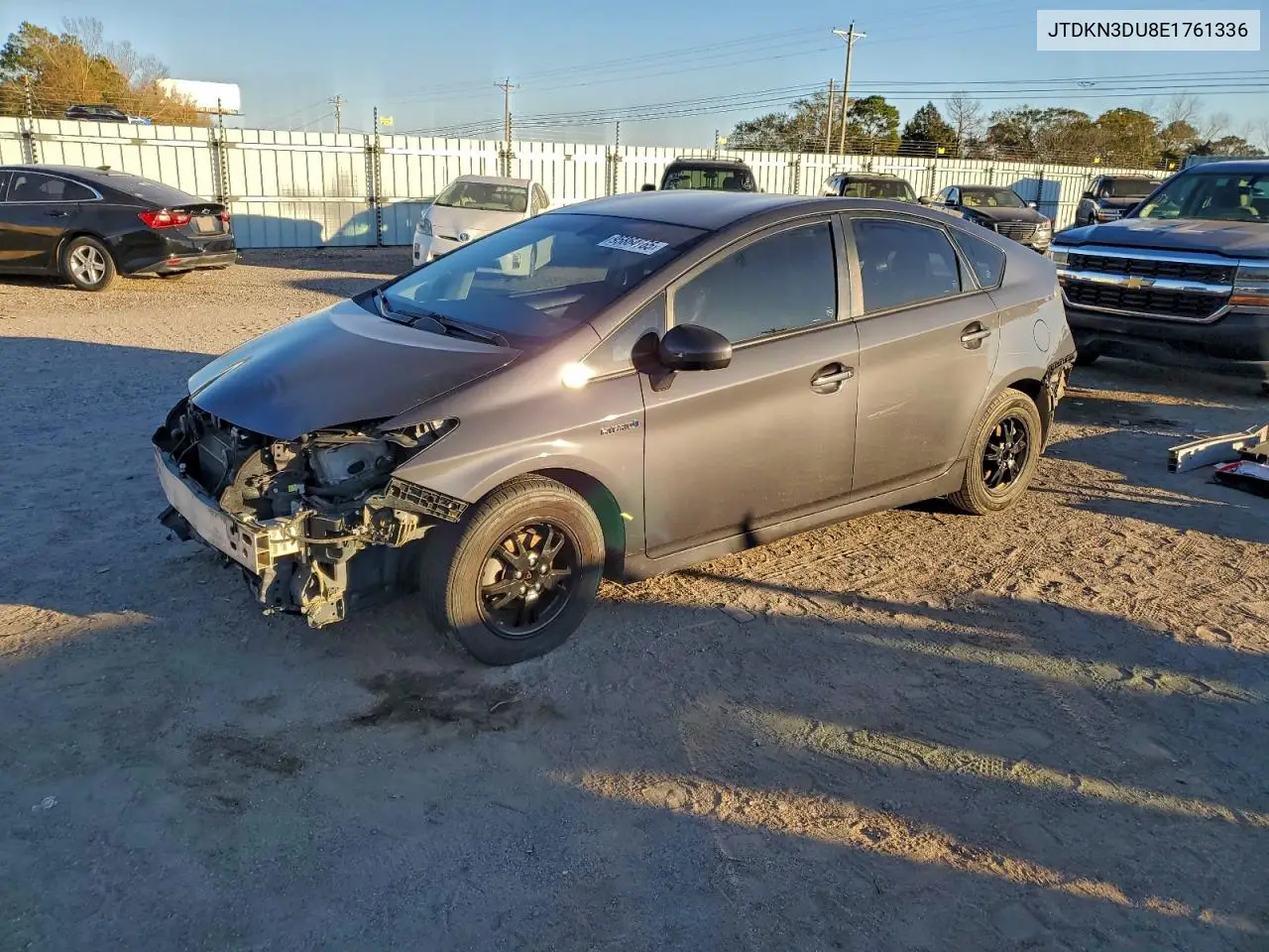 JTDKN3DU8E1761336 2014 Toyota Prius