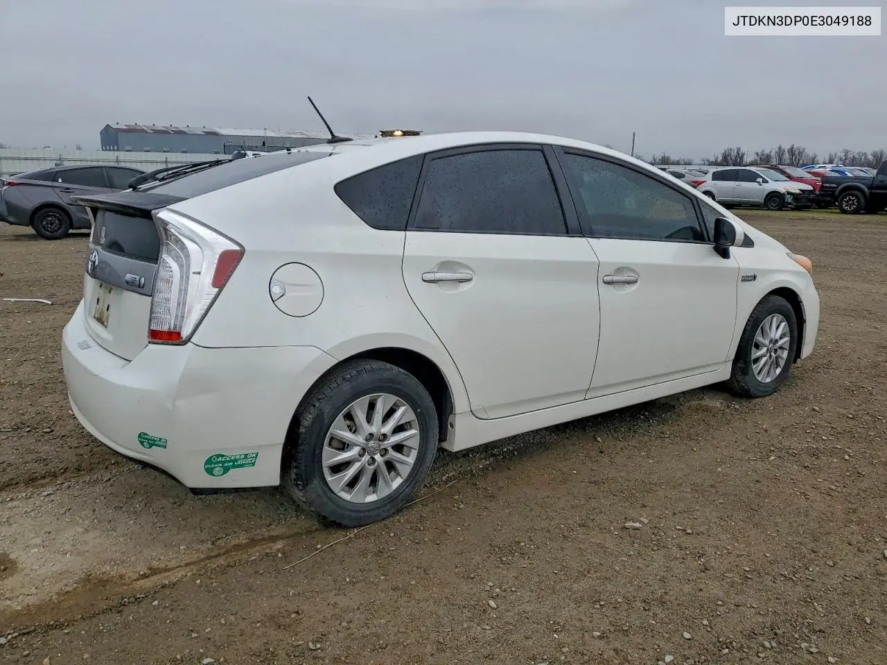 JTDKN3DP0E3049188 2014 Toyota Prius Plug-In