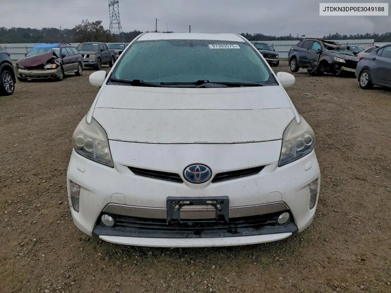JTDKN3DP0E3049188 2014 Toyota Prius Plug-In