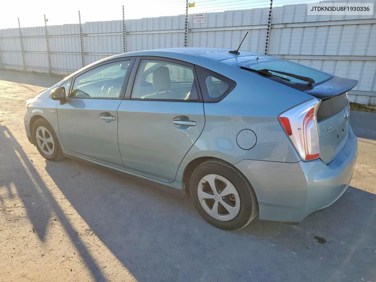 JTDKN3DU8F1930336 2015 Toyota Prius Four