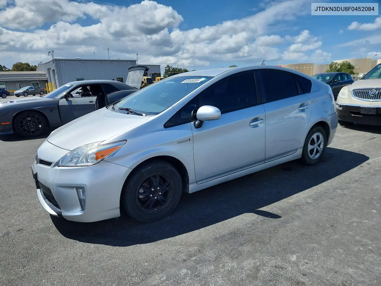 JTDKN3DU8F0452084 2015 Toyota Prius Two