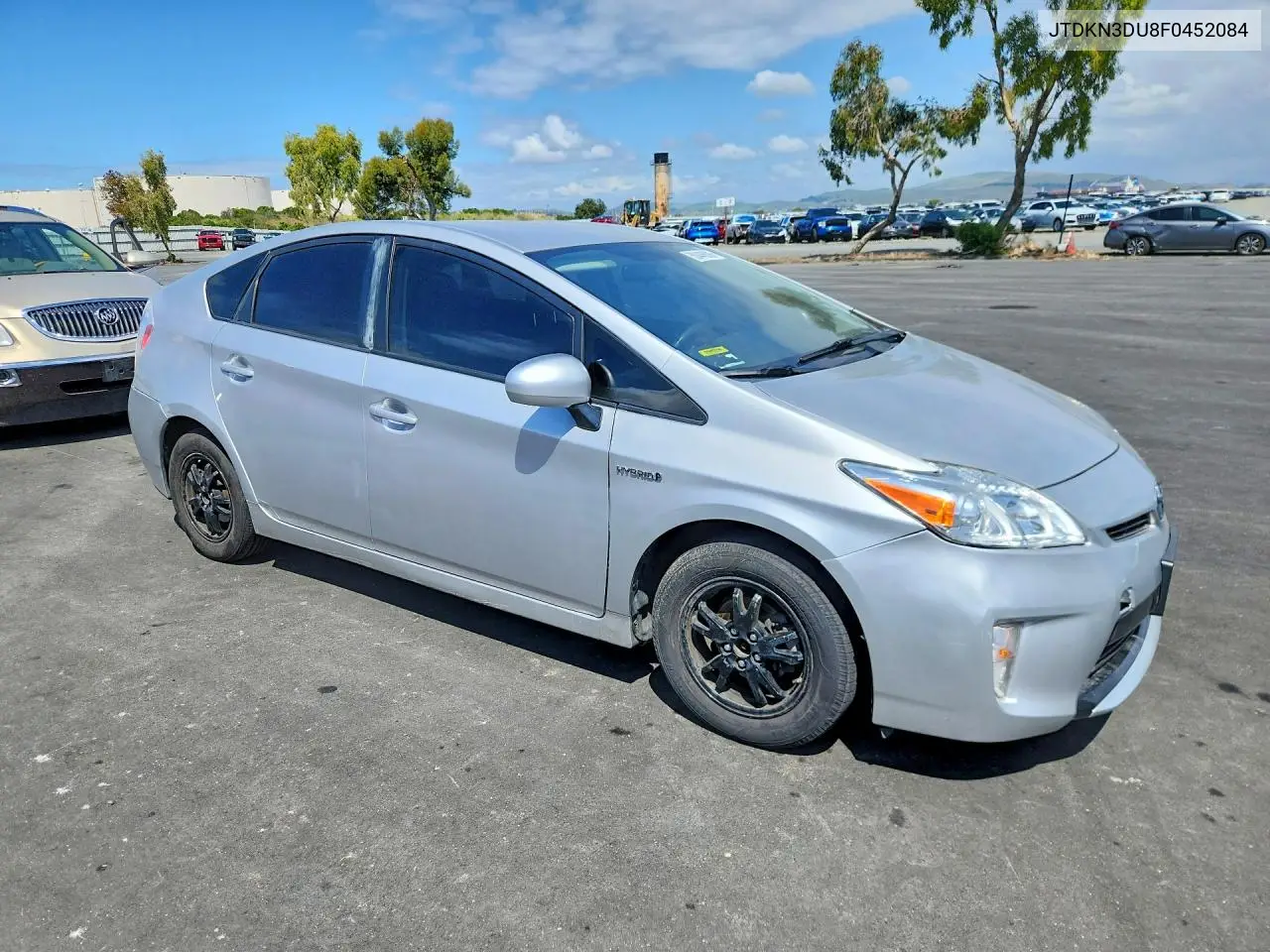 JTDKN3DU8F0452084 2015 Toyota Prius Two