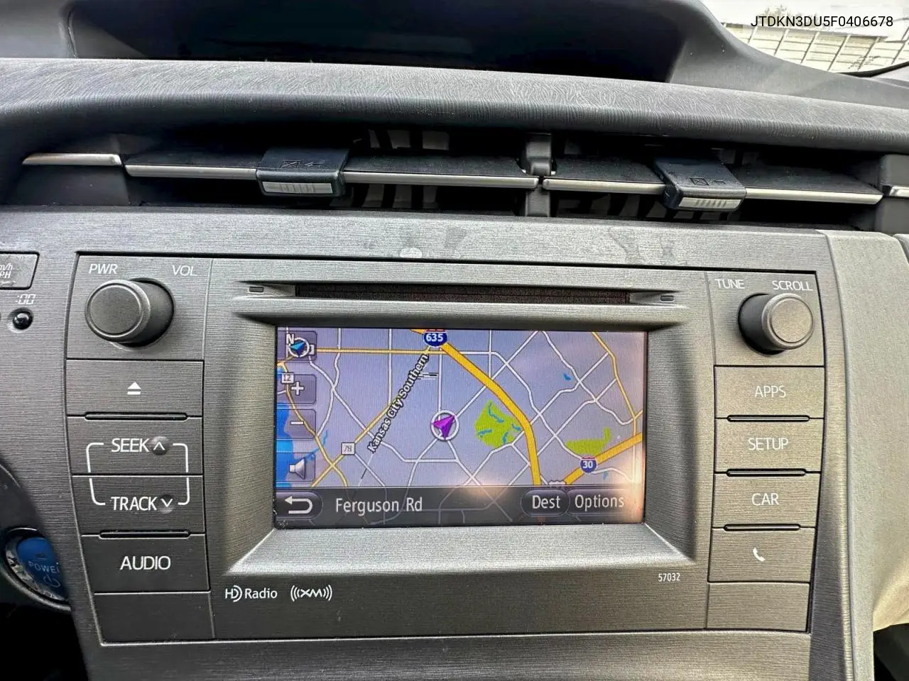 JTDKN3DU5F0406678 2015 Toyota Prius