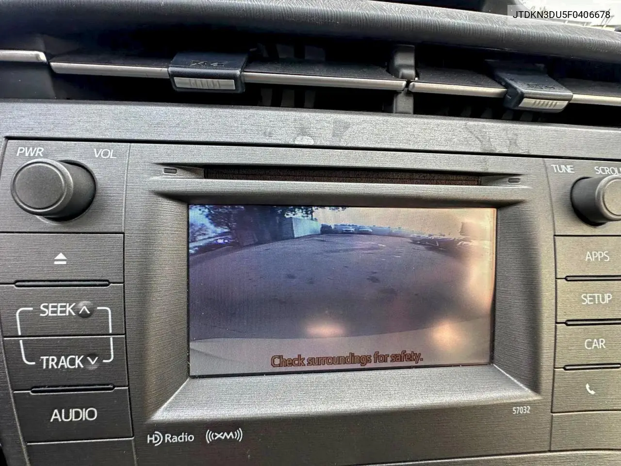 JTDKN3DU5F0406678 2015 Toyota Prius