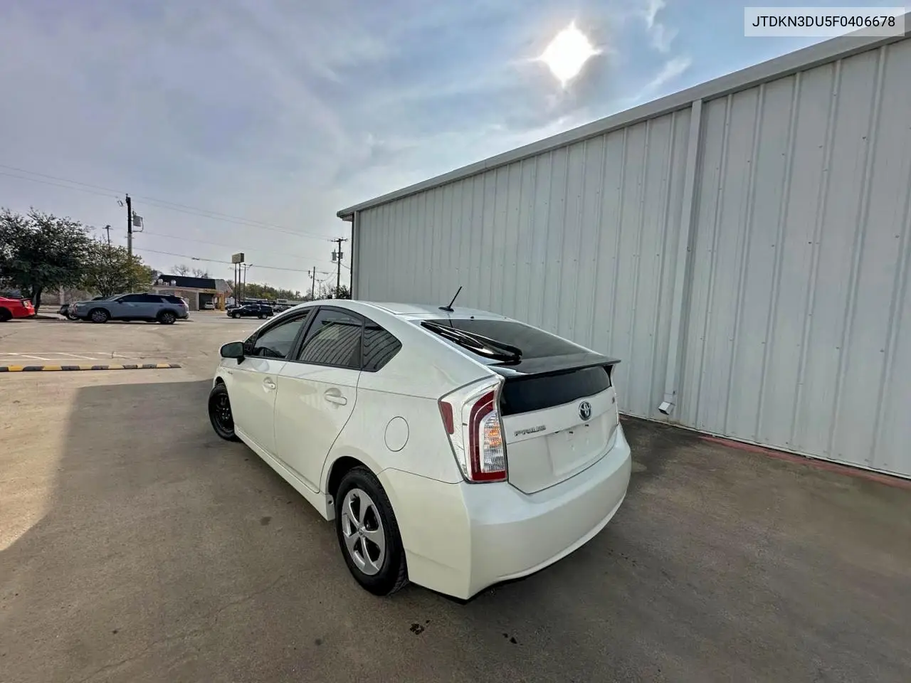 JTDKN3DU5F0406678 2015 Toyota Prius