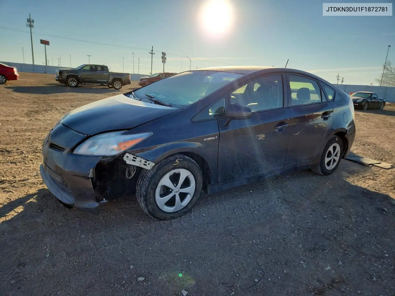 JTDKN3DU1F1872781 2015 Toyota Prius