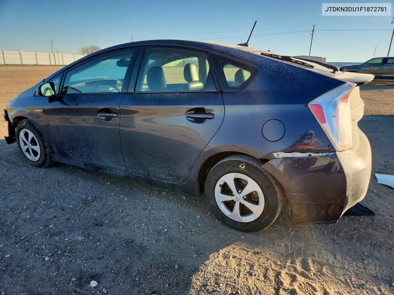 JTDKN3DU1F1872781 2015 Toyota Prius