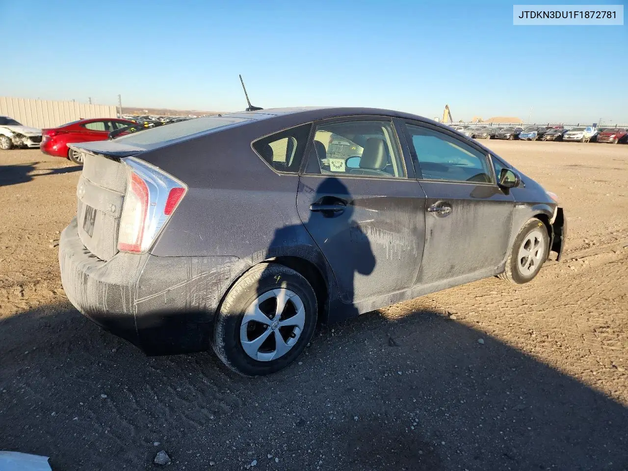 JTDKN3DU1F1872781 2015 Toyota Prius