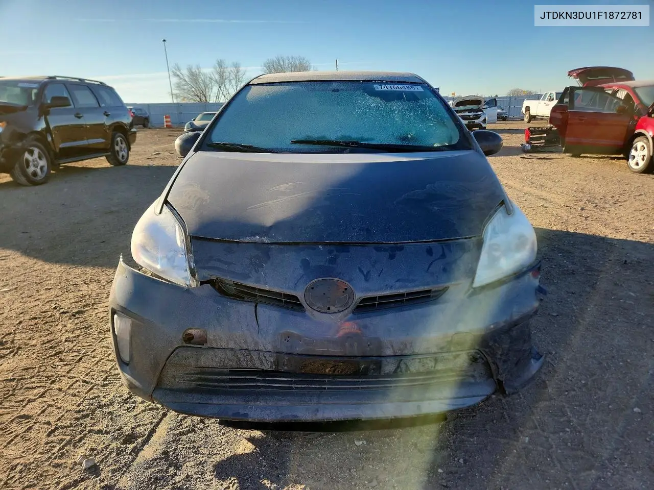 JTDKN3DU1F1872781 2015 Toyota Prius