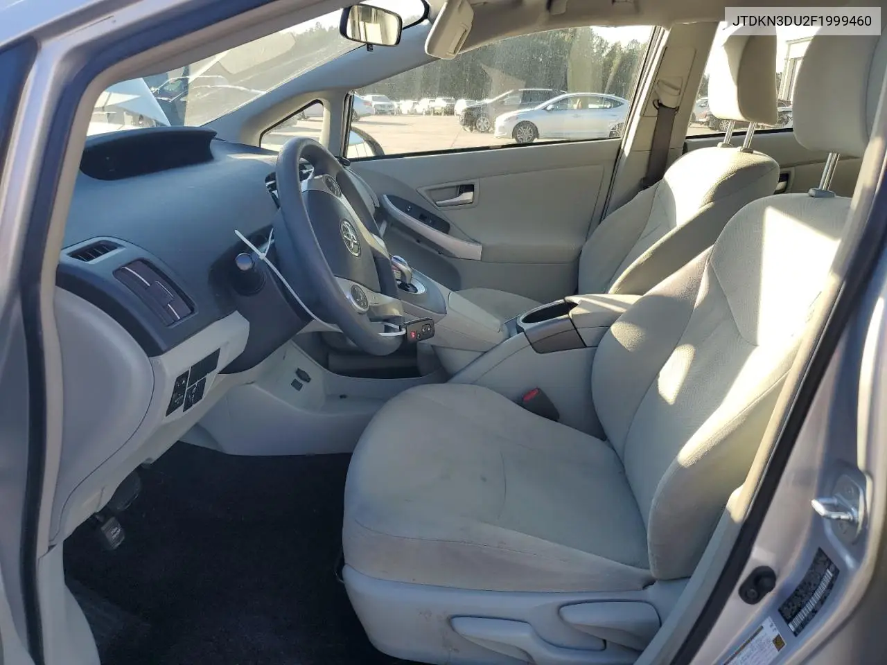 JTDKN3DU2F1999460 2015 Toyota Prius