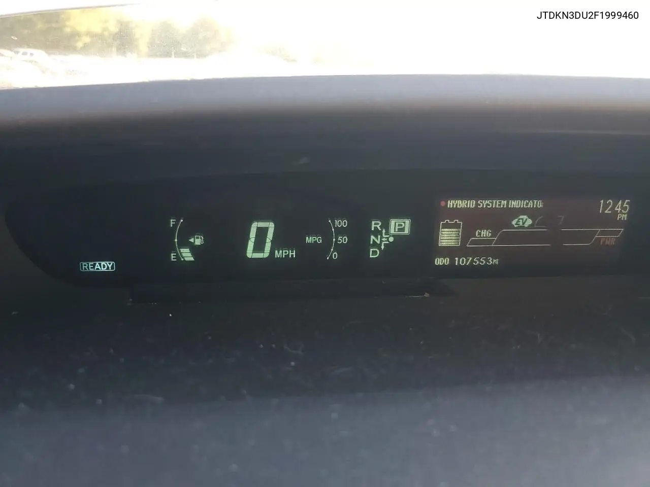 JTDKN3DU2F1999460 2015 Toyota Prius