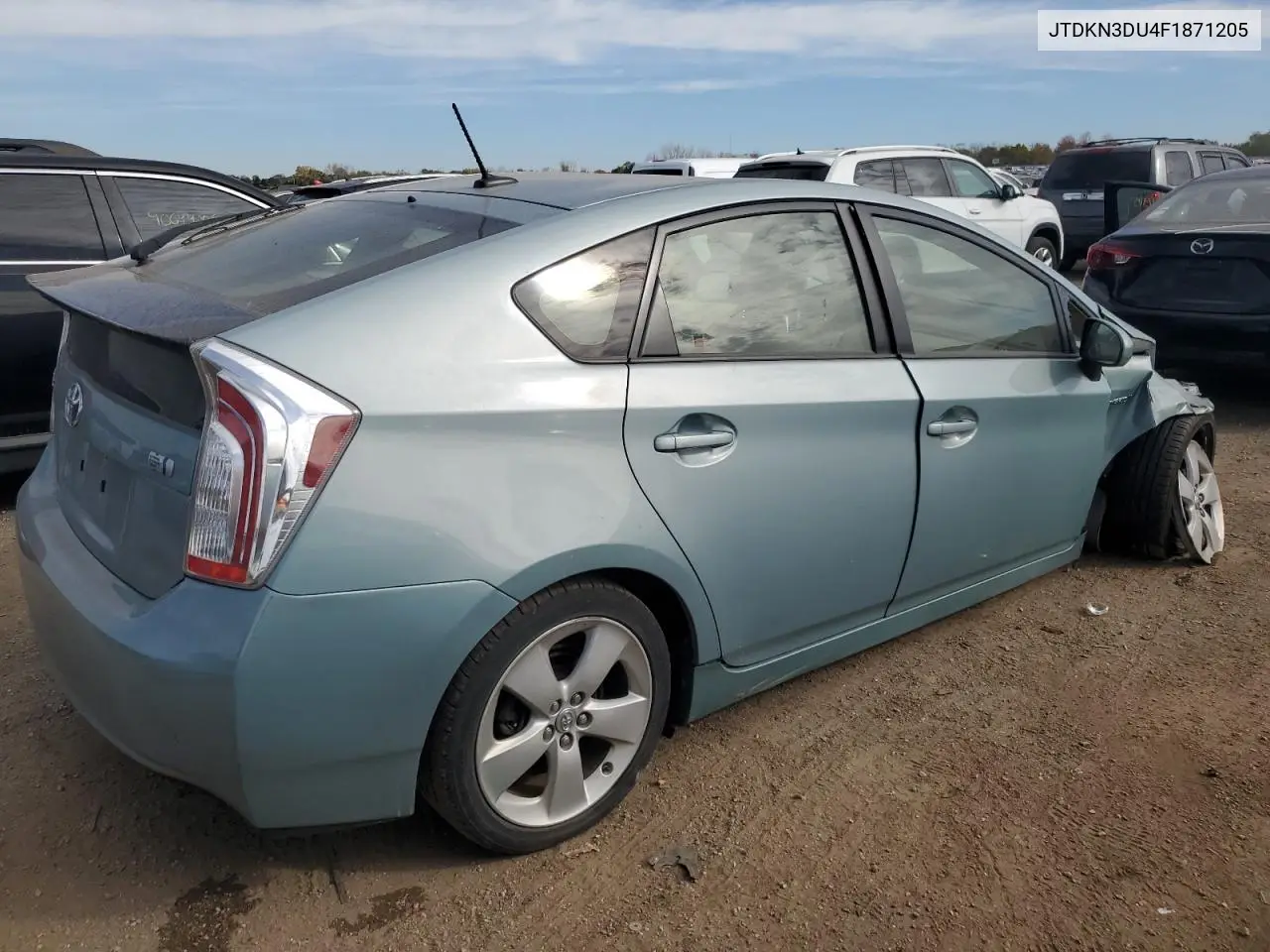 JTDKN3DU4F1871205 2015 Toyota Prius