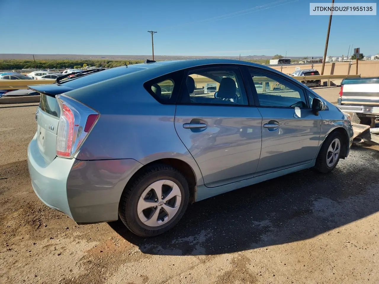 JTDKN3DU2F1955135 2015 Toyota Prius