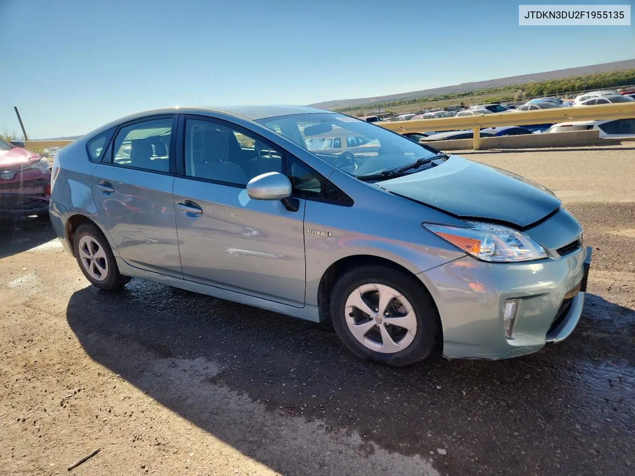 JTDKN3DU2F1955135 2015 Toyota Prius