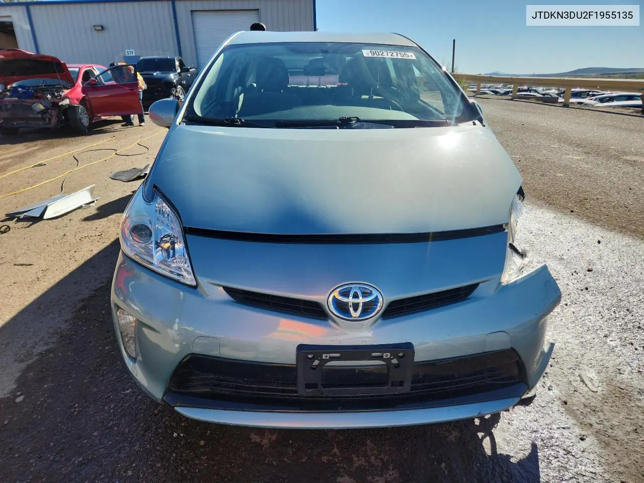 JTDKN3DU2F1955135 2015 Toyota Prius
