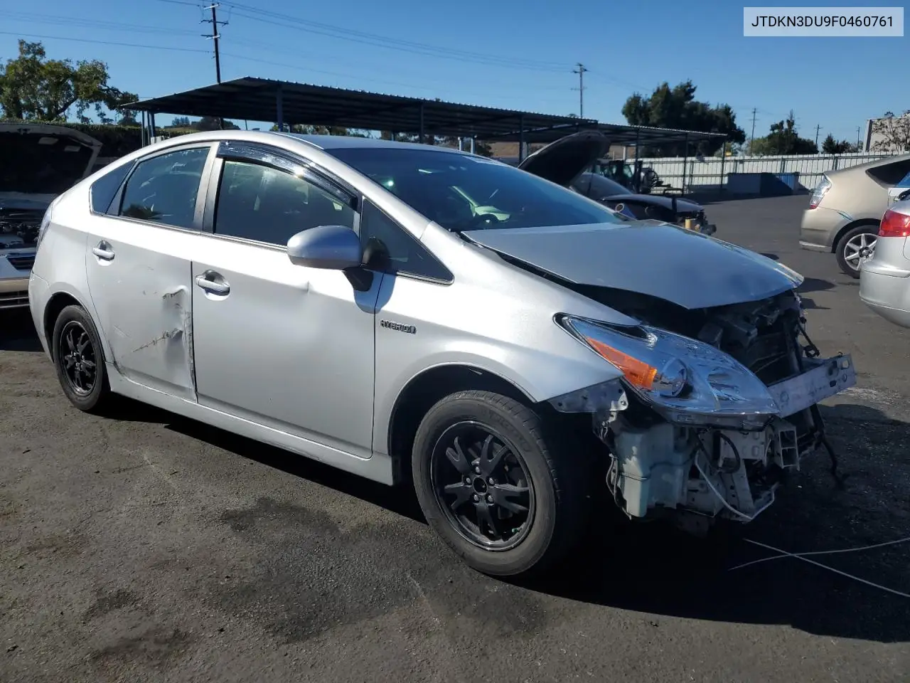 JTDKN3DU9F0460761 2015 Toyota Prius