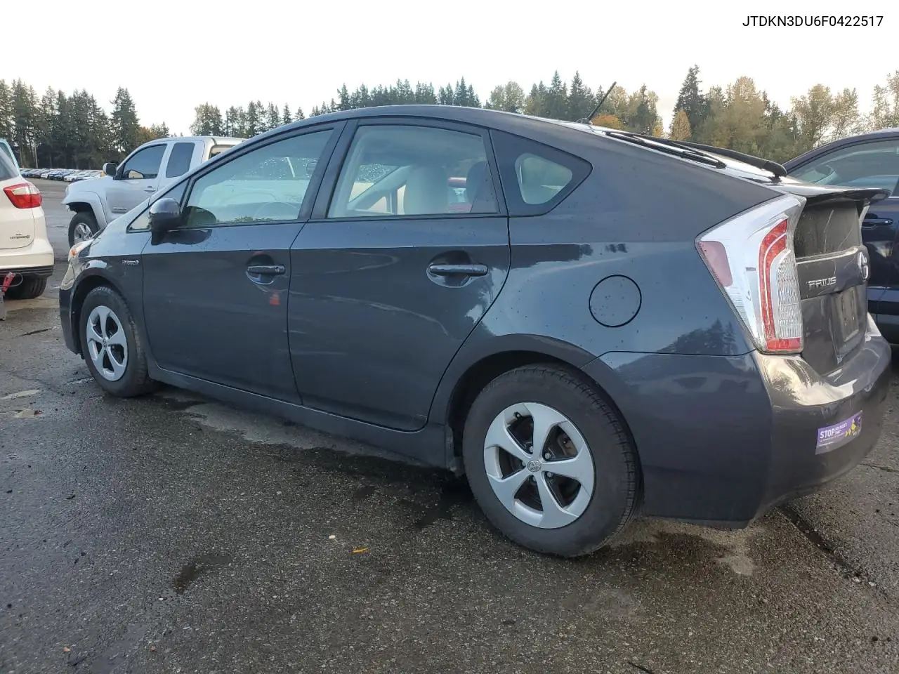 JTDKN3DU6F0422517 2015 Toyota Prius