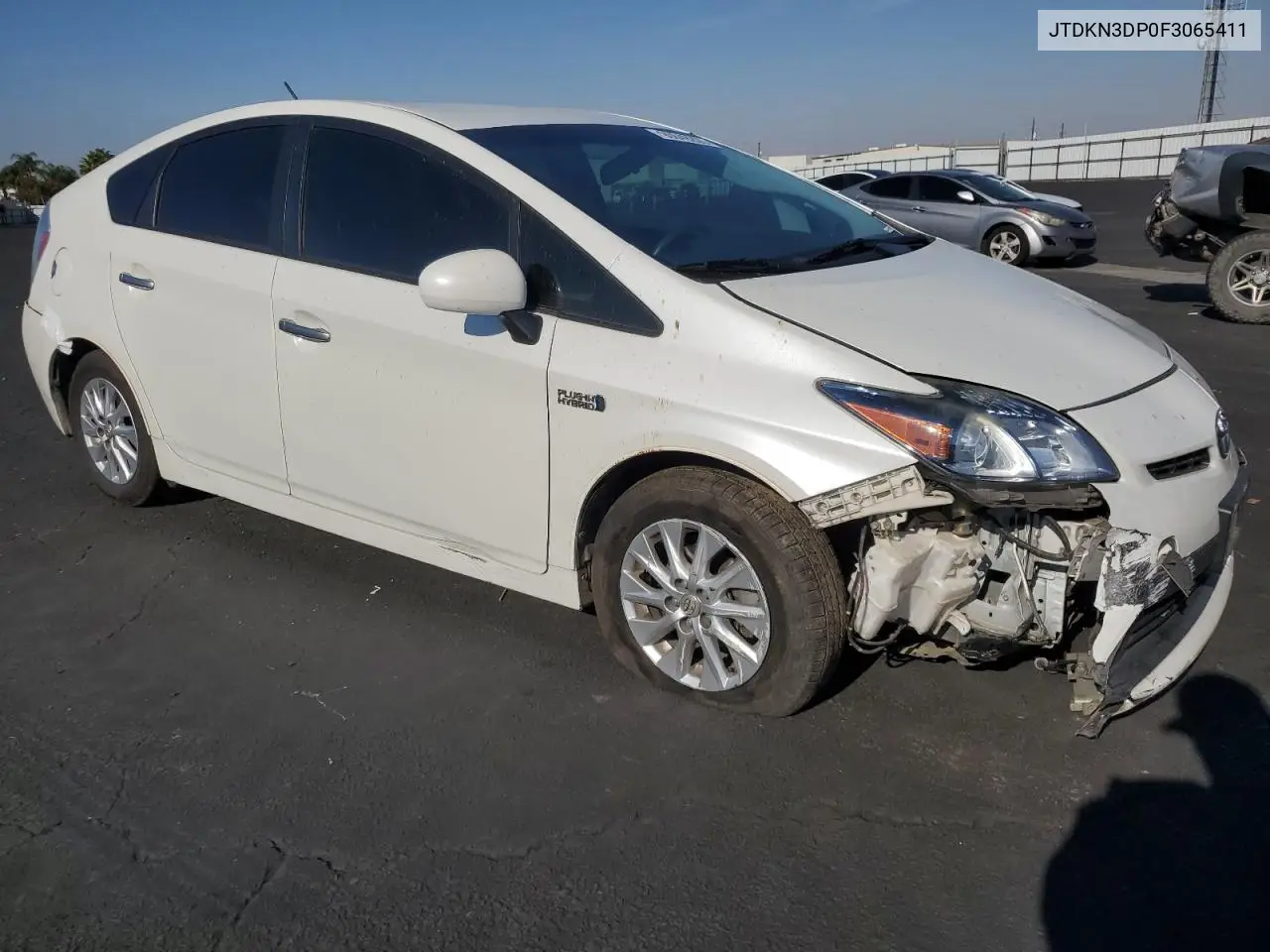 JTDKN3DP0F3065411 2015 Toyota Prius Plug-In