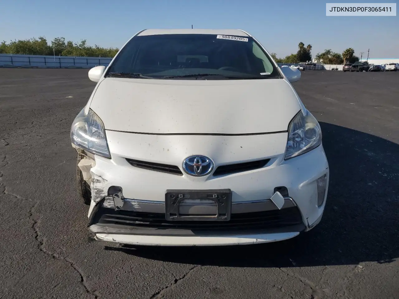 JTDKN3DP0F3065411 2015 Toyota Prius Plug-In