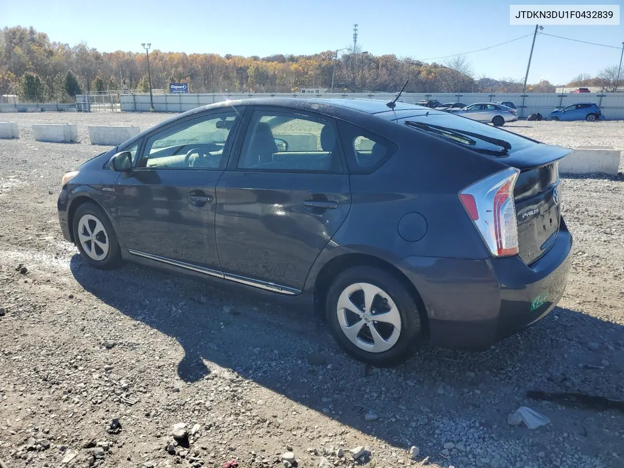 JTDKN3DU1F0432839 2015 Toyota Prius