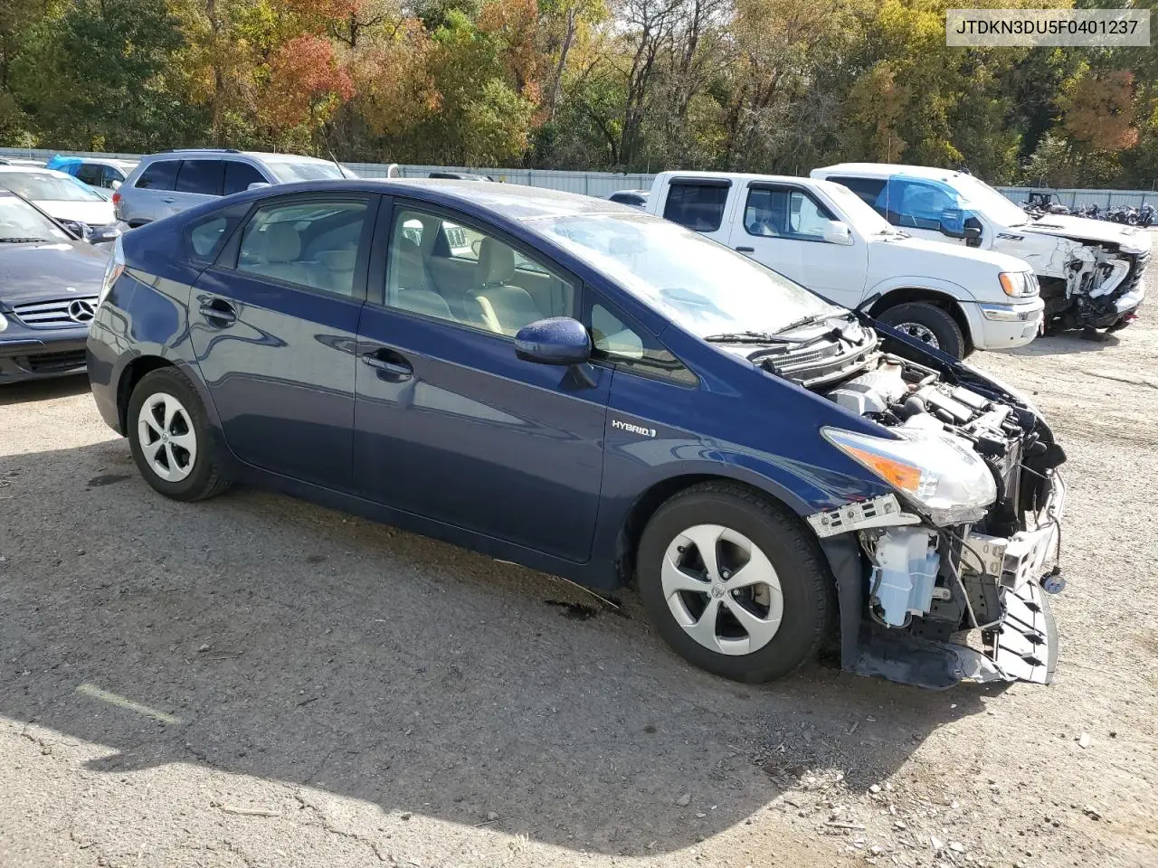 JTDKN3DU5F0401237 2015 Toyota Prius