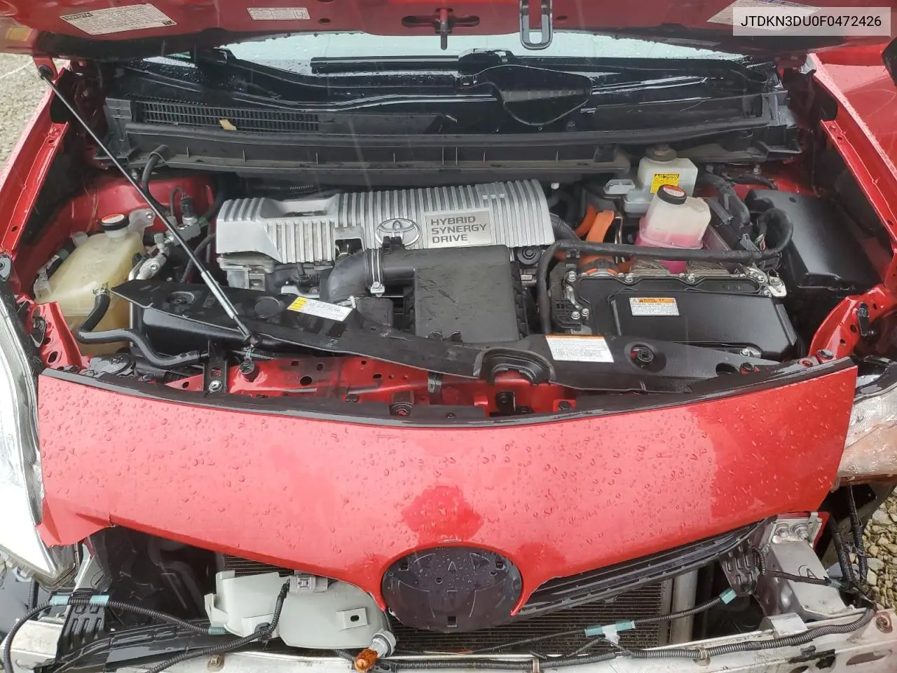 JTDKN3DU0F0472426 2015 Toyota Prius