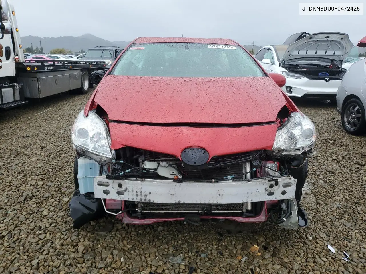 JTDKN3DU0F0472426 2015 Toyota Prius