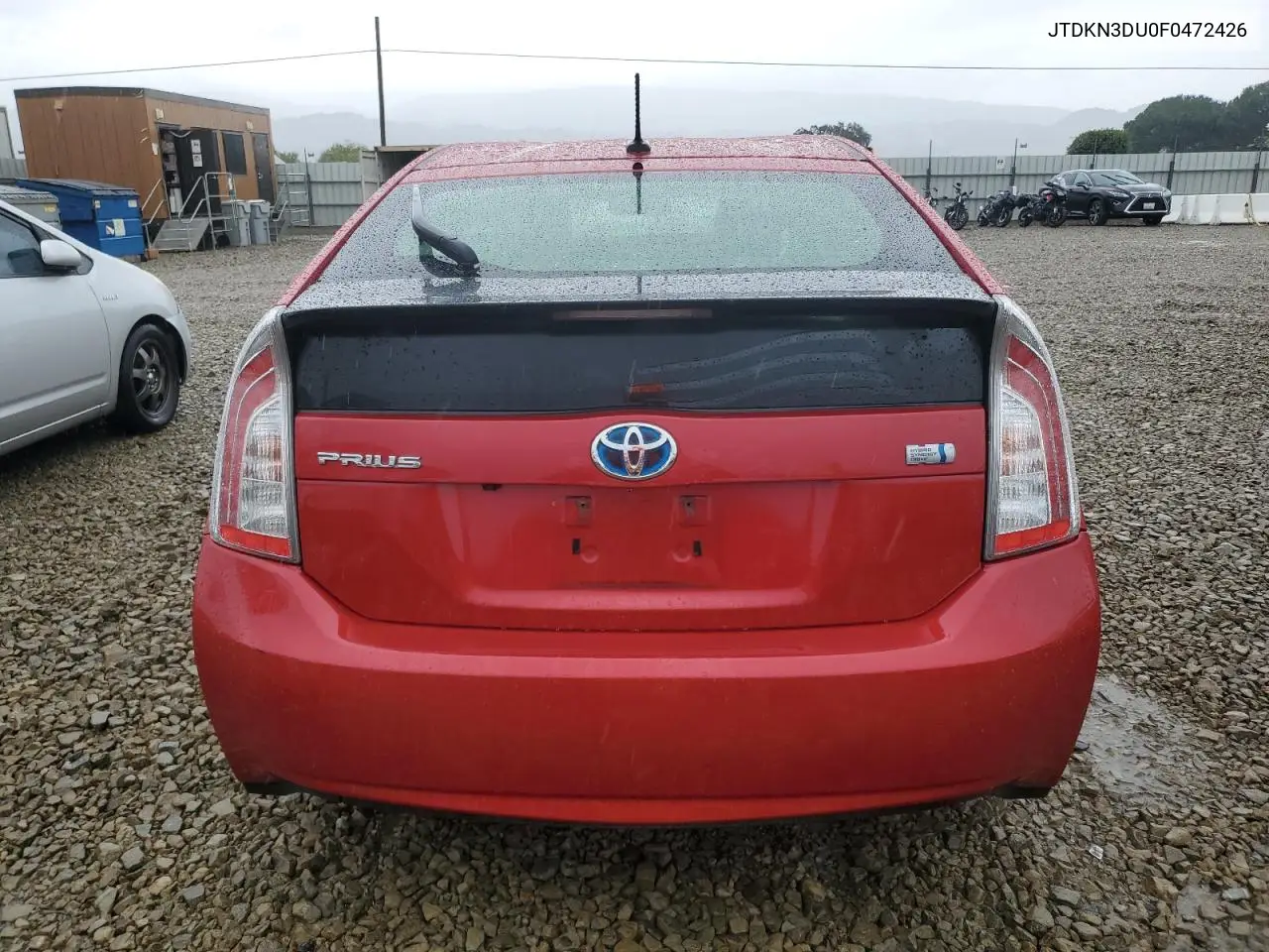 JTDKN3DU0F0472426 2015 Toyota Prius