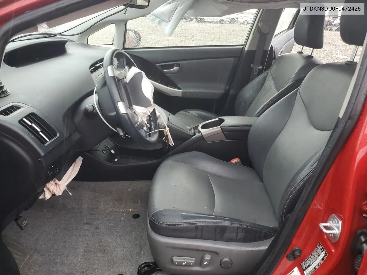 JTDKN3DU0F0472426 2015 Toyota Prius