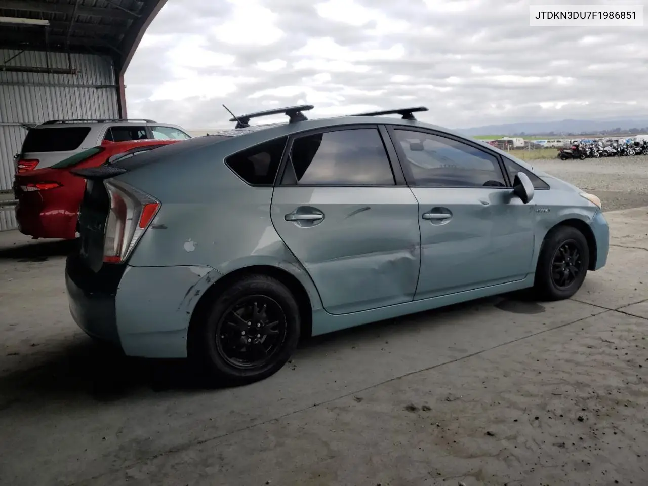JTDKN3DU7F1986851 2015 Toyota Prius