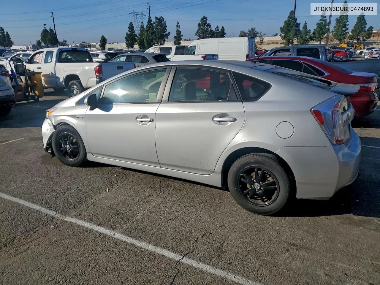 JTDKN3DU8F0474893 2015 Toyota Prius