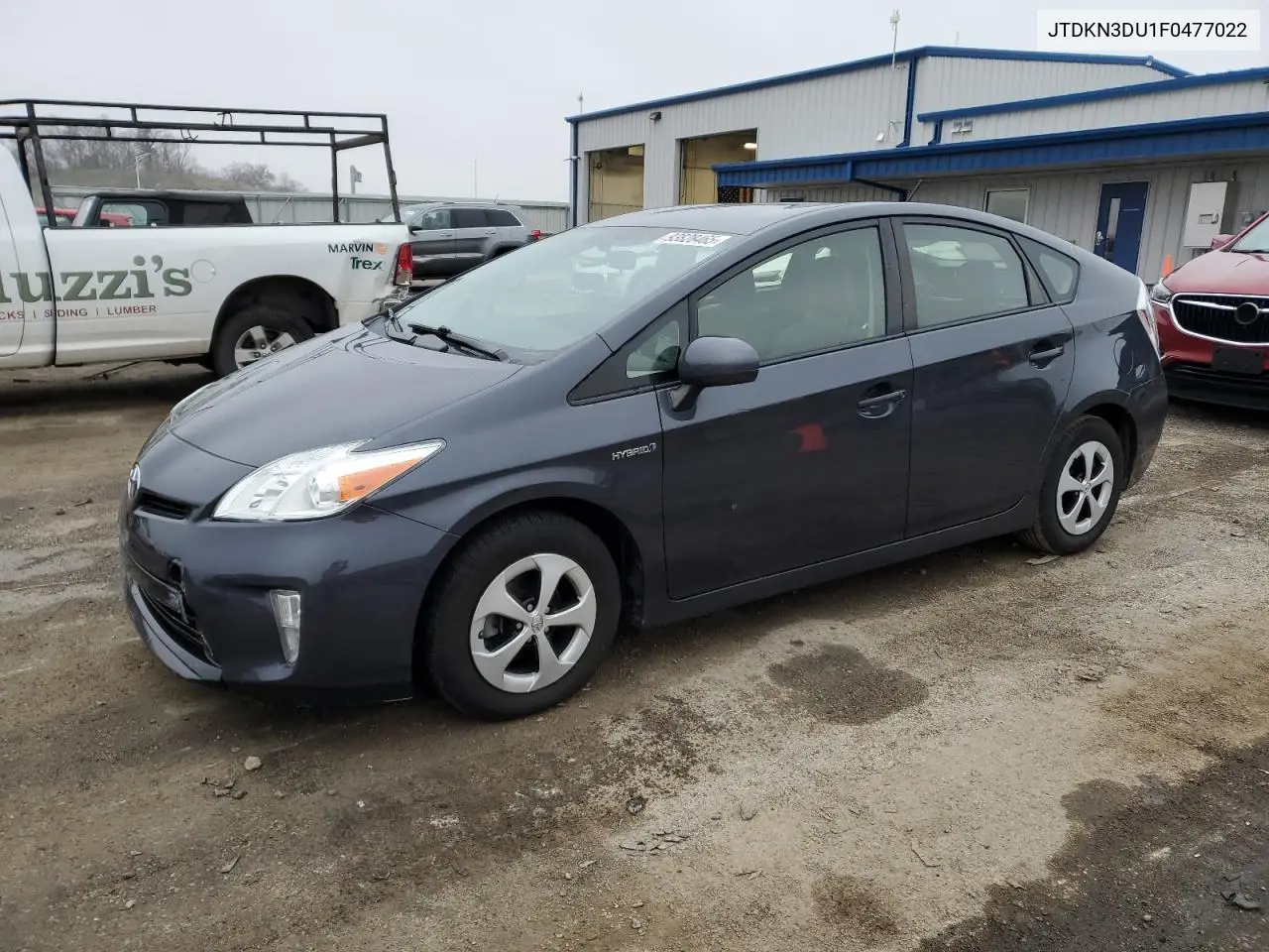JTDKN3DU1F0477022 2015 Toyota Prius