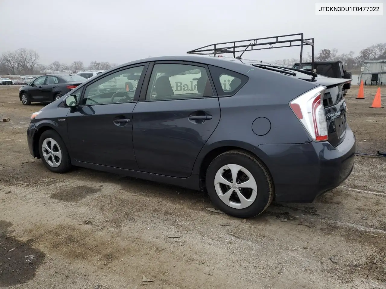 JTDKN3DU1F0477022 2015 Toyota Prius
