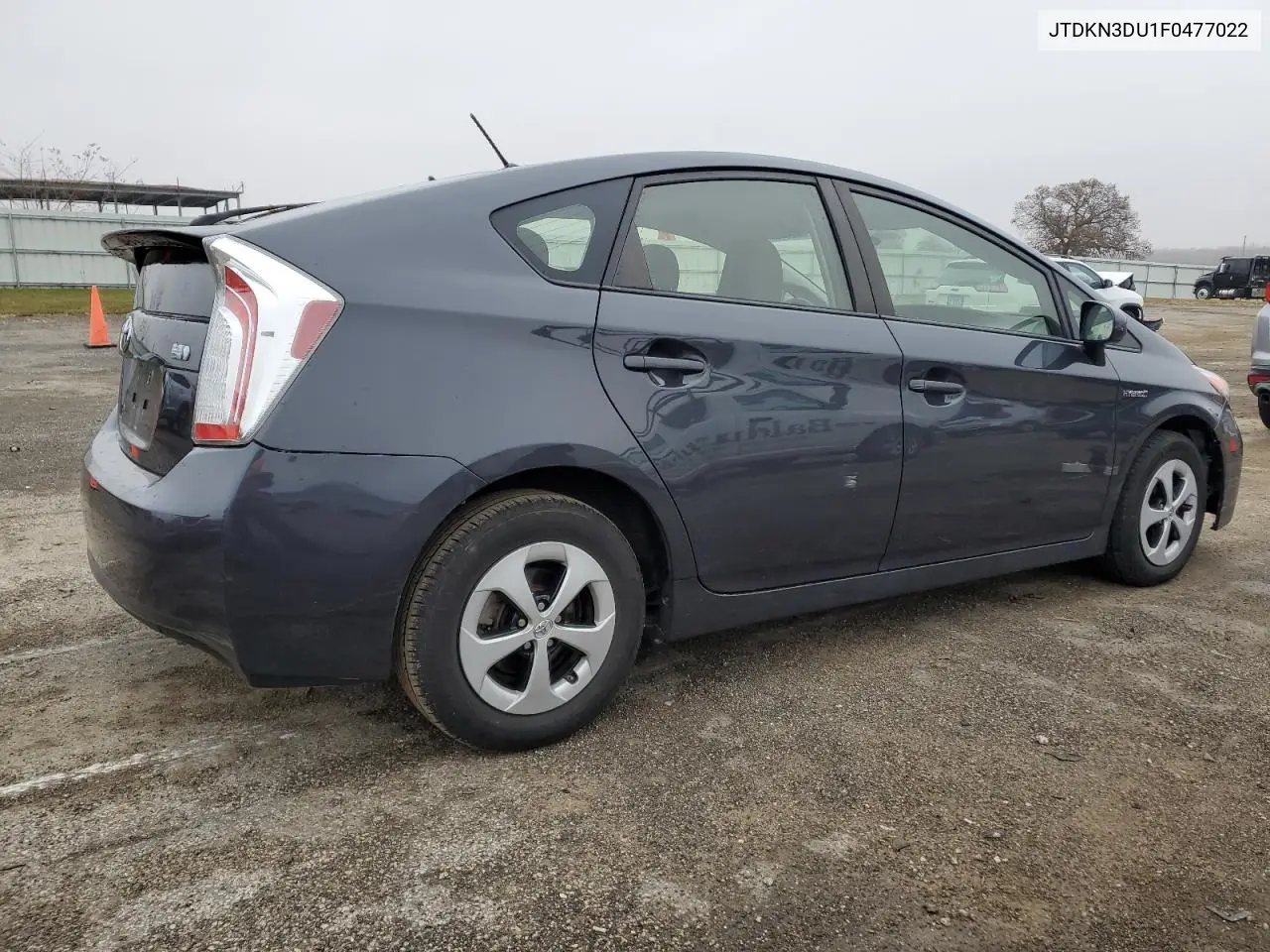 JTDKN3DU1F0477022 2015 Toyota Prius