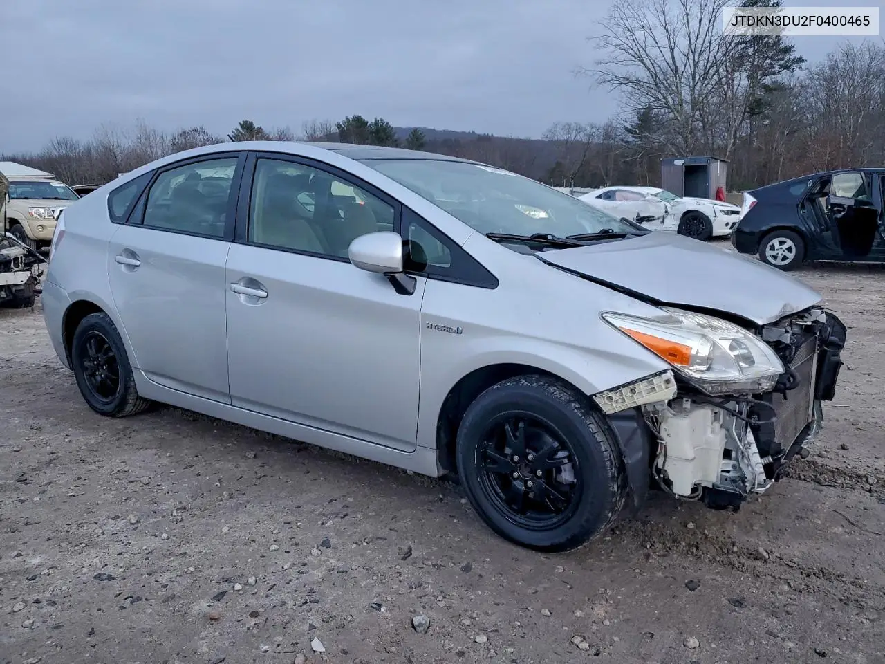 JTDKN3DU2F0400465 2015 Toyota Prius