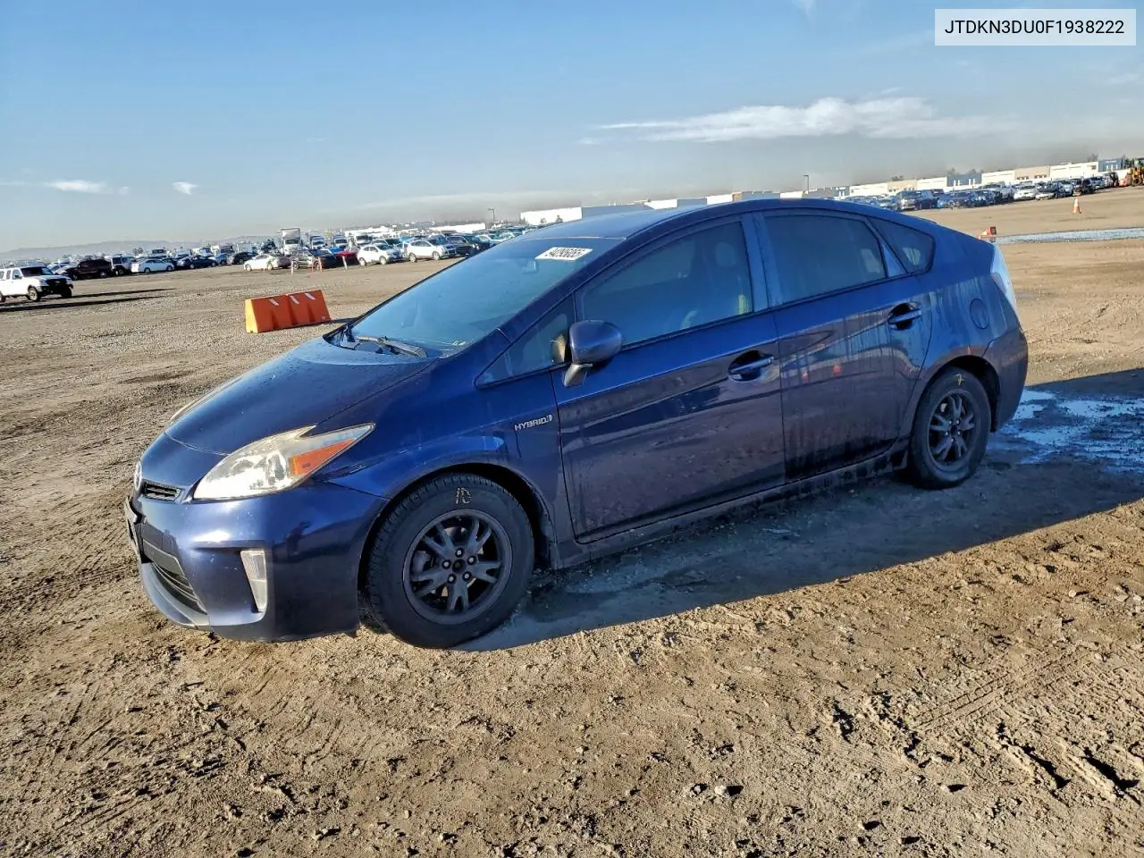 JTDKN3DU0F1938222 2015 Toyota Prius