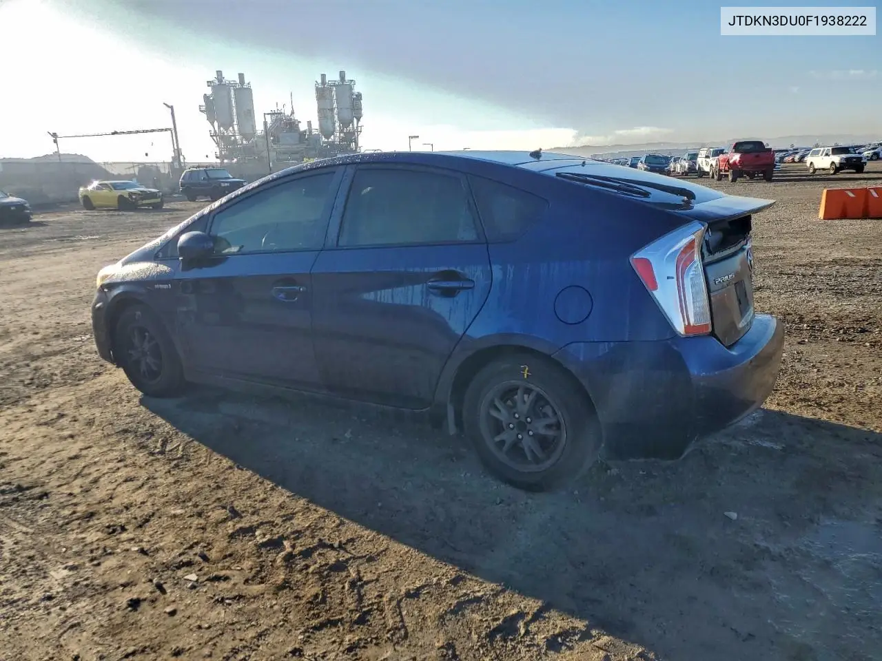 JTDKN3DU0F1938222 2015 Toyota Prius
