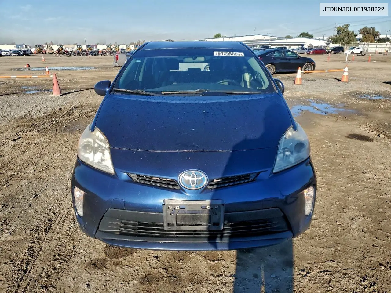 JTDKN3DU0F1938222 2015 Toyota Prius