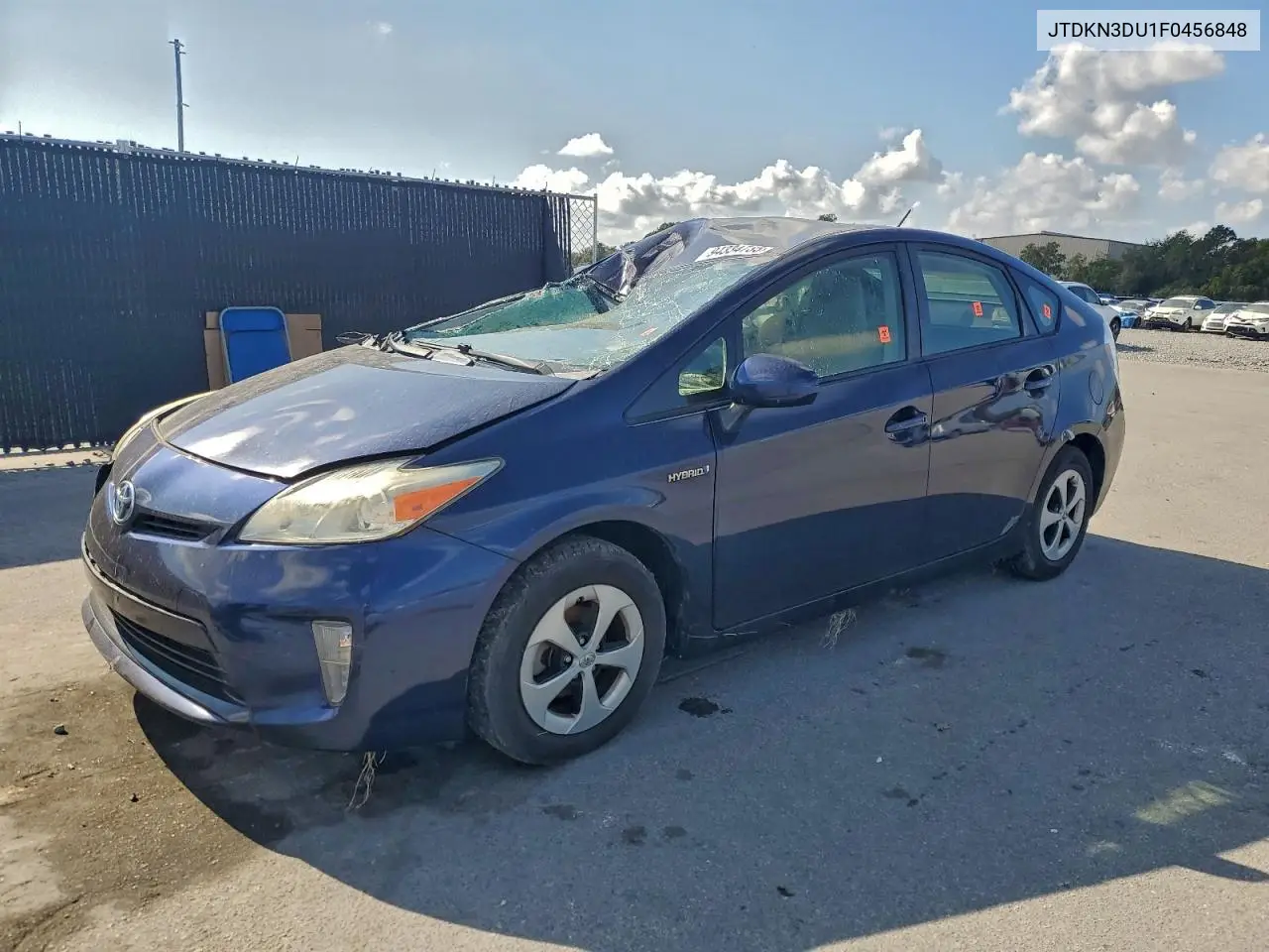 JTDKN3DU1F0456848 2015 Toyota Prius
