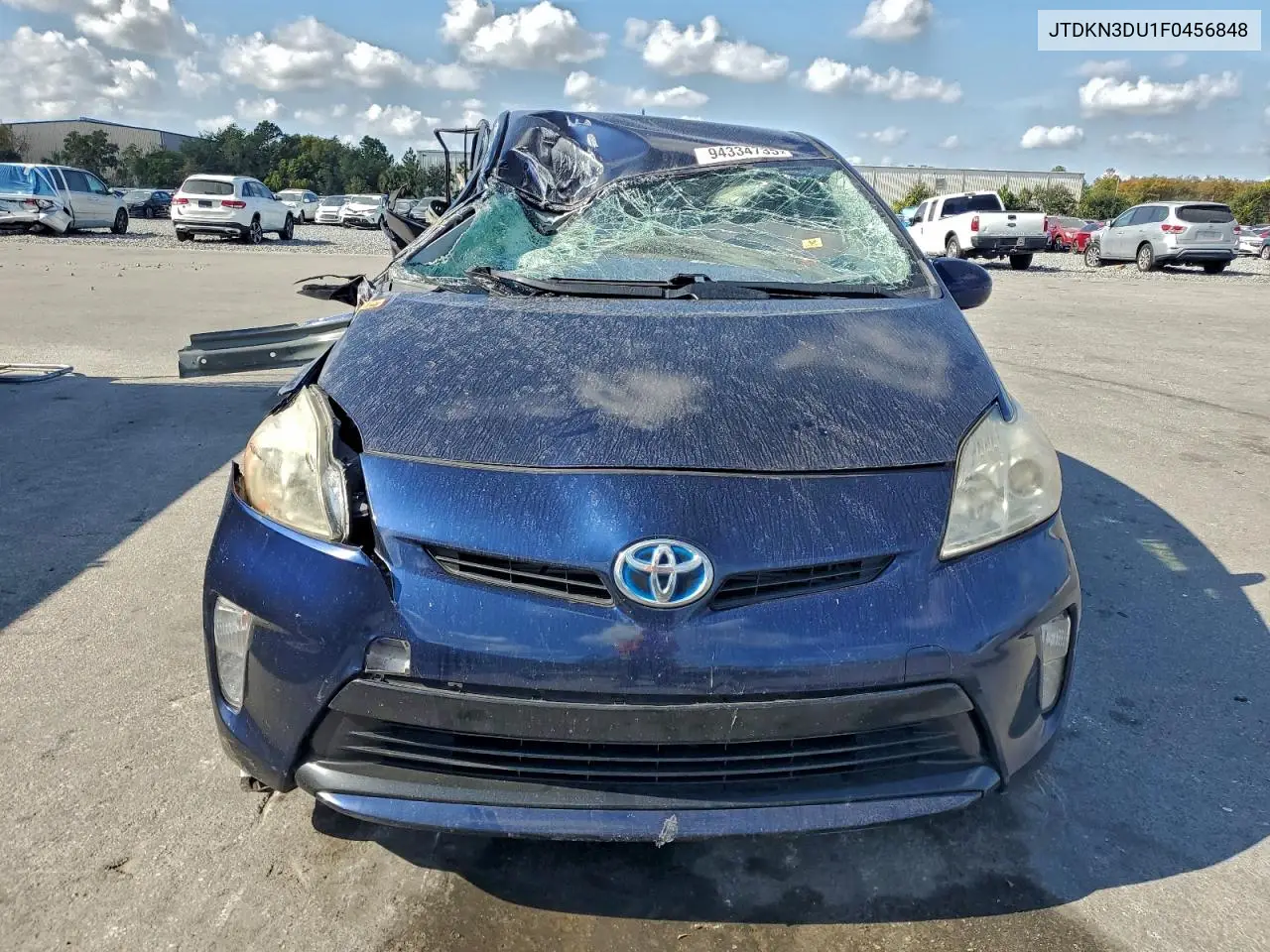 JTDKN3DU1F0456848 2015 Toyota Prius