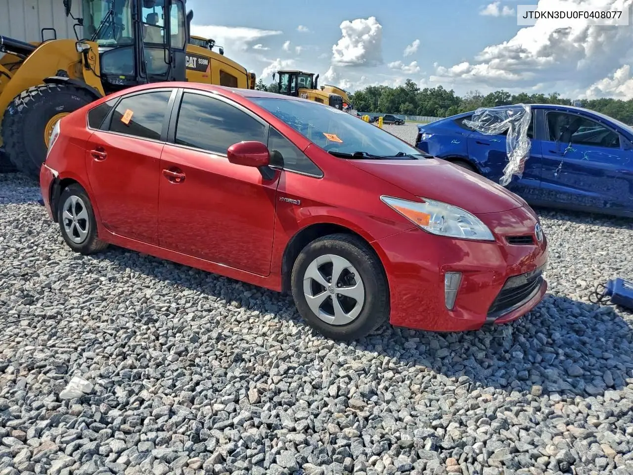 JTDKN3DU0F0408077 2015 Toyota Prius